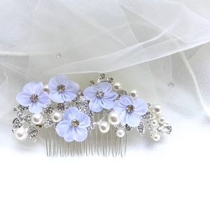 🆕 Floral Bridal Hair Comb🌸